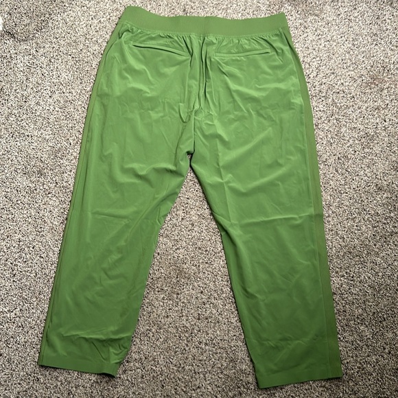Athleta Brooklyn ankle pants size 14p green new with tags active wear - Picture 3 of 14